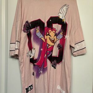 Teen Titans Go! Pink Graphic Tee